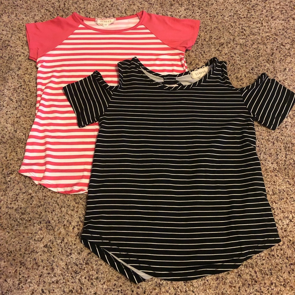 Striped Tee Bundle - Girls